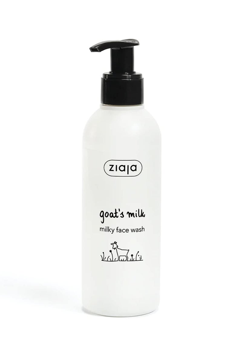 Ziaja Goat's Milk Milky Face Wash - No-rinse cleanser - Image 1